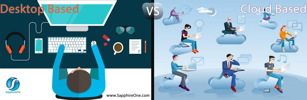 Desktop based vs cloud based accounting software