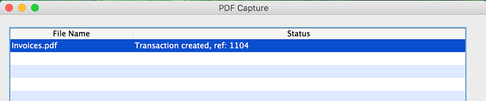 pdf capture successful transactions