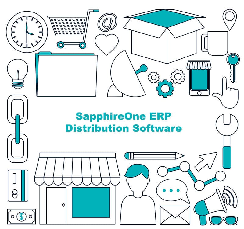 SapphireOne ERP is perfect distribution software for logistics business enterprises