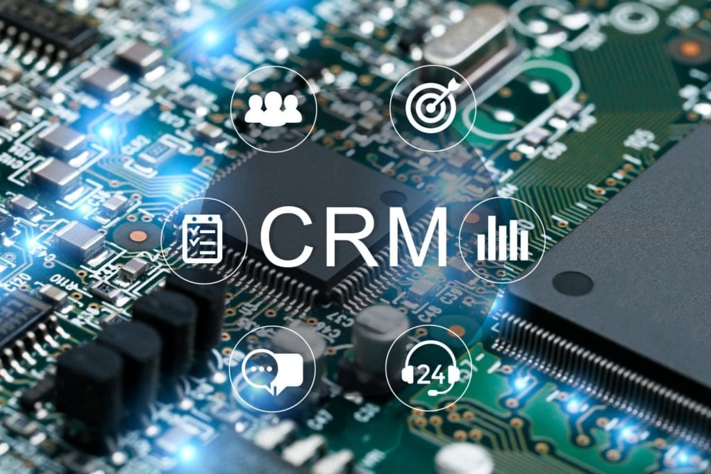 CRM software application works with the electronic industry.