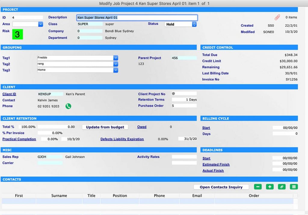 Easily manage the project income, billing and track costs.