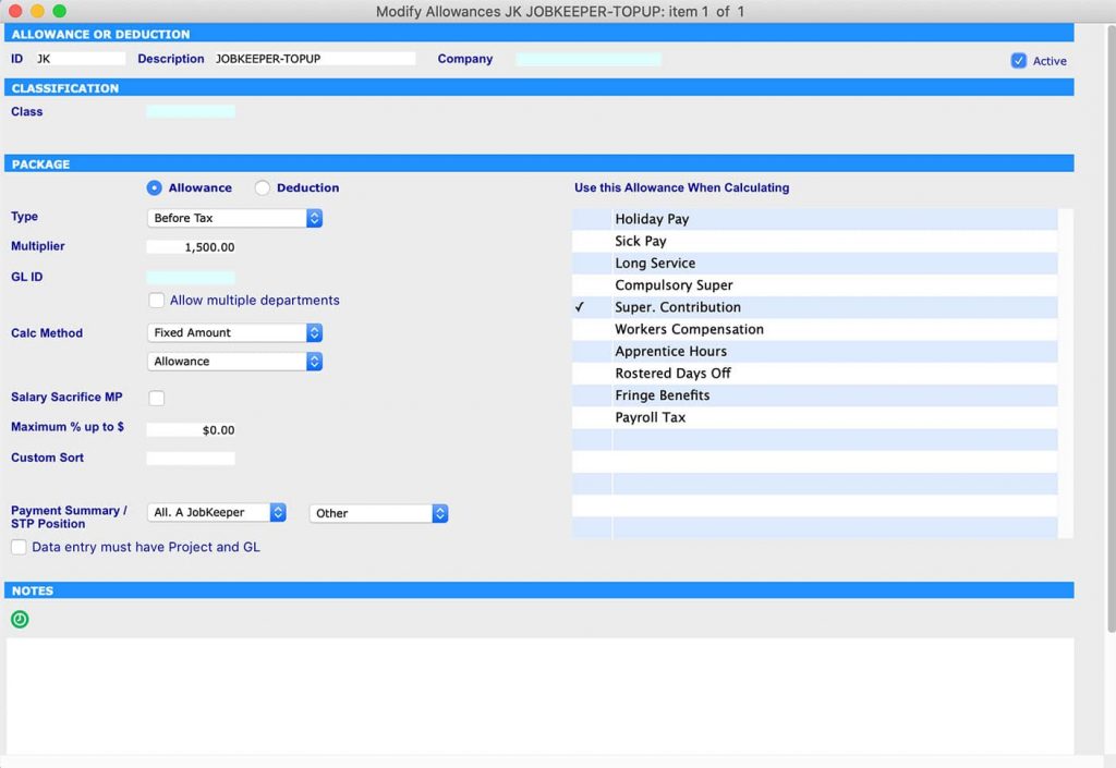 How to Process JobKeeper Payments in SapphireOne