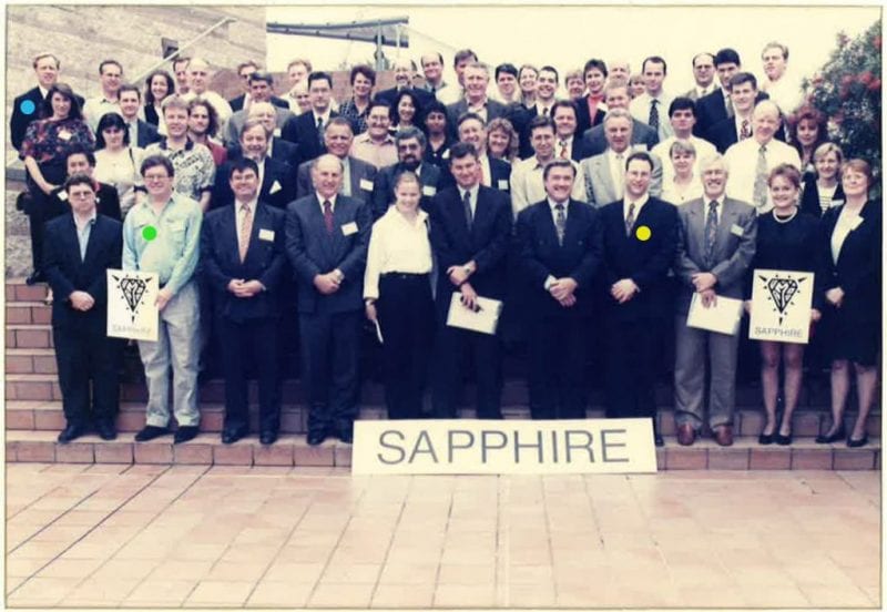 SapphireOne at a glance, from 1986 until now.