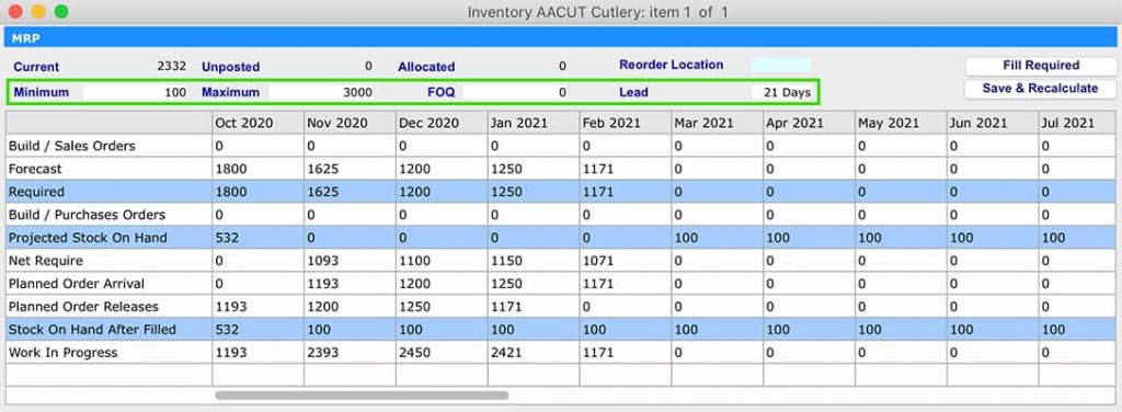 How does Material Requirements Planning work