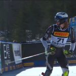 Jack Adams competes for New Zealand in the Giant Slalom at the 2021 FIS Ski World Championships.